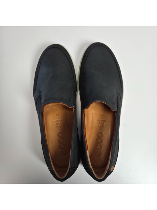 ECCO Collin Slip-On Shoes Men\'s US 8-8.5 Leather Textile 535584 Black main image 11
